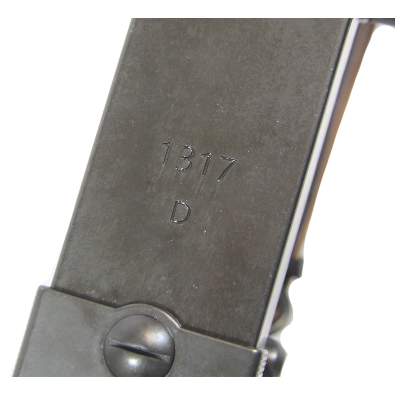 Mitrailleuse allemande MG 34, capot mobile, visée AA