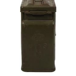 Boîte à munitions, calibre .30, mitrailleuse Browning, CANCO