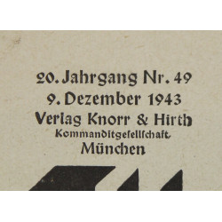 Magazine, Münchner Illustrierte Presse, 9 décembre 1943, Waffen-ᛋᛋ