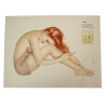 Girl, Pin-Up, Esquire, Alberto Vargas, April 1943