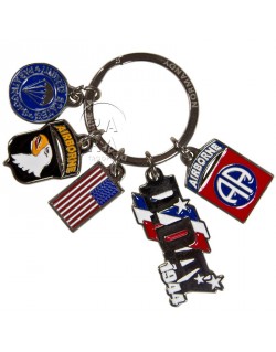Key chain, US Airborne (Tassel)