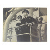 Photographie, US Navy, Combat Photo Unit 8, Rear Adm. Alan Kirk, USS Ancon, 6 juin 1944