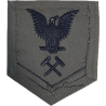 Insigne, Metalsmith Molder 3rd Class Petty Officer, US Navy, gris