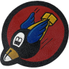 Chest Insignia, 68th Bombardment Squadron, 44th Bombardment Group, 8th Air Force, Leather