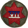Insigne, VII Corps, US Army, Utah Beach, Ardennes