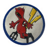 Chest Insignia, 384th Fighter Squadron, 364th Fighter Group, 8th Air Force, Leather