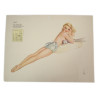 Girl, Pin-Up, Esquire, Alberto Vargas, July 1943