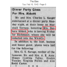 Dog Tag, Sfc. Barbara Abbott, WAC, Secretary of Gen. Dwight Eisenhower, SHAEF, ETO Dog Tag, Sfc. Barbara Abbott, WAC, Secretary of Gen. Dwight Eisenhower, SHAEF, ETO