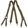 Suspenders, Belt, M-1941, USMC, 1st Type, Flat Buckles