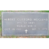 Quart de gourde, US Army, L.F.&C. 1941, Pfc. Albert Hoglund, Anti-Tank Co., 143rd Inf. Regt., 36th Inf. Div., MTO & ETO