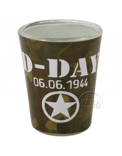 Shot glass, D-Day 6.6.1944