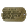 Plaque d'identité, Dog Tag, Pvt. Anna Dean, WAC
