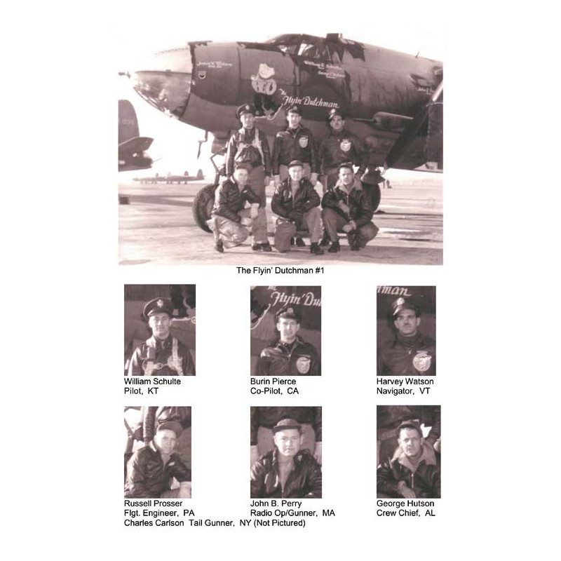 Insigne de poitrine, 587th Bombardment Squadron, 394th Bombardment Group, 9th Air Force, en cuir