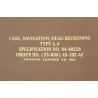 Case, Navigator's Dead Reckoning, Type A-4, Aircrew, USAAF