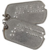 Plaques d'identité, Dog Tags, Cpt. Thomas Glick, ETO