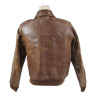 Blouson de vol, Type A-2, T/Sgt. Stanley Sadloski, mitrailleur, B-24, 9th BS, 7th BG, 10th Air Force, USAAF, CBI, blessé Blouson de vol, Type A-2, T/Sgt. Stanley Sadloski, mitrailleur, B-24, 9th BS, 7th BG, 10th Air Force, USAAF, CBI, blessé