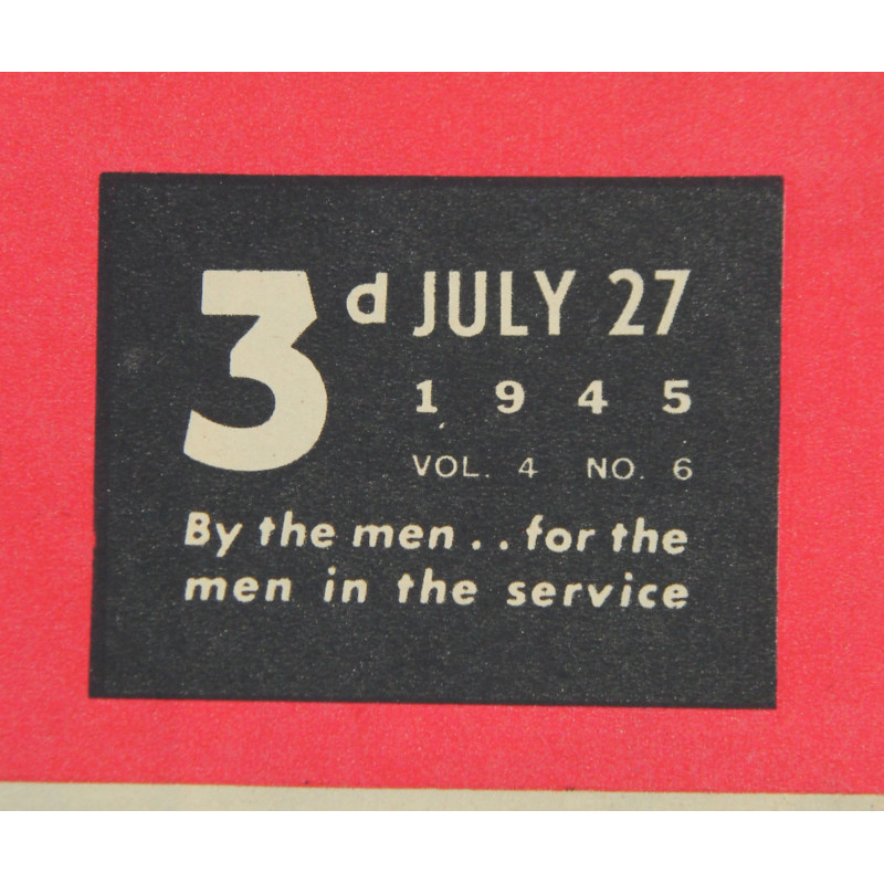 Magazine YANK, 27 juillet 1945, British Edition
