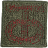 Insigne, 90th Infantry Division, dos vert, 1943