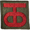 Insigne, 90th Infantry Division, dos vert, 1943