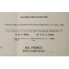 Case, Canvas, Dispatch, M-1938, Lt. Paul Trenque, 1ère DFL, Provence & Alsace, 1944