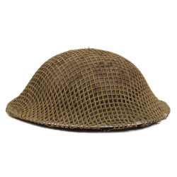 Helmet, Mk II, BMB, British, 1943, with Camouflage Net