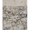 Map, British, MONS-LUXEMBOURG, Battle of the Bulge, 1942