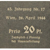 Magazine, Wiener Illustrierte, 26 avril 1944
