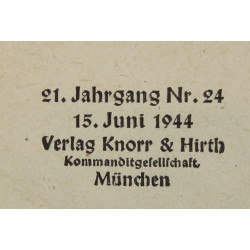 Magazine, Münchner Illustrierte Presse, 15 juin 1944