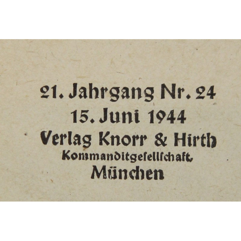 Magazine, Münchner Illustrierte Presse, 15 juin 1944