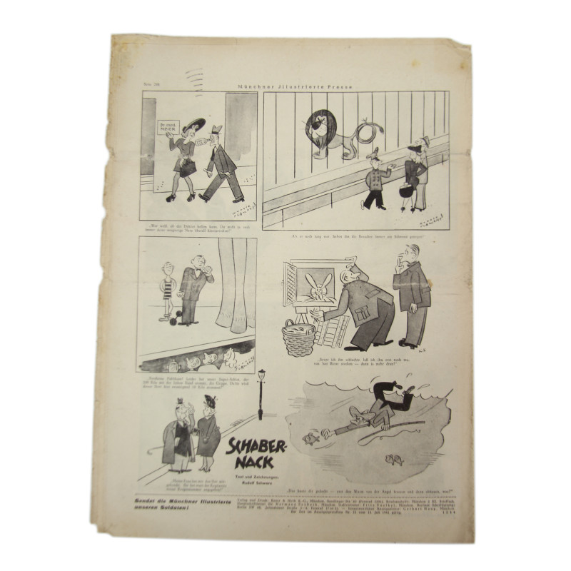 Magazine, Münchner Illustrierte Presse, 15 juin 1944