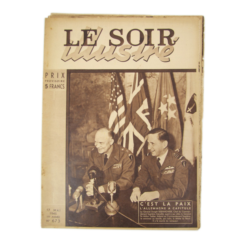 Magazine, Le Soir illustré, 17 mai 1945
