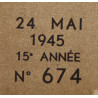 Magazine, Le Soir illustré, 24 mai 1945