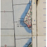 Carte britannique, CHERBOURG & CAEN, Normandie, 1943