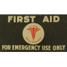 Kit, First-Aid, Motor, Vehicle, 12 Unit, Item No. 9777300, 1st Type, 1942