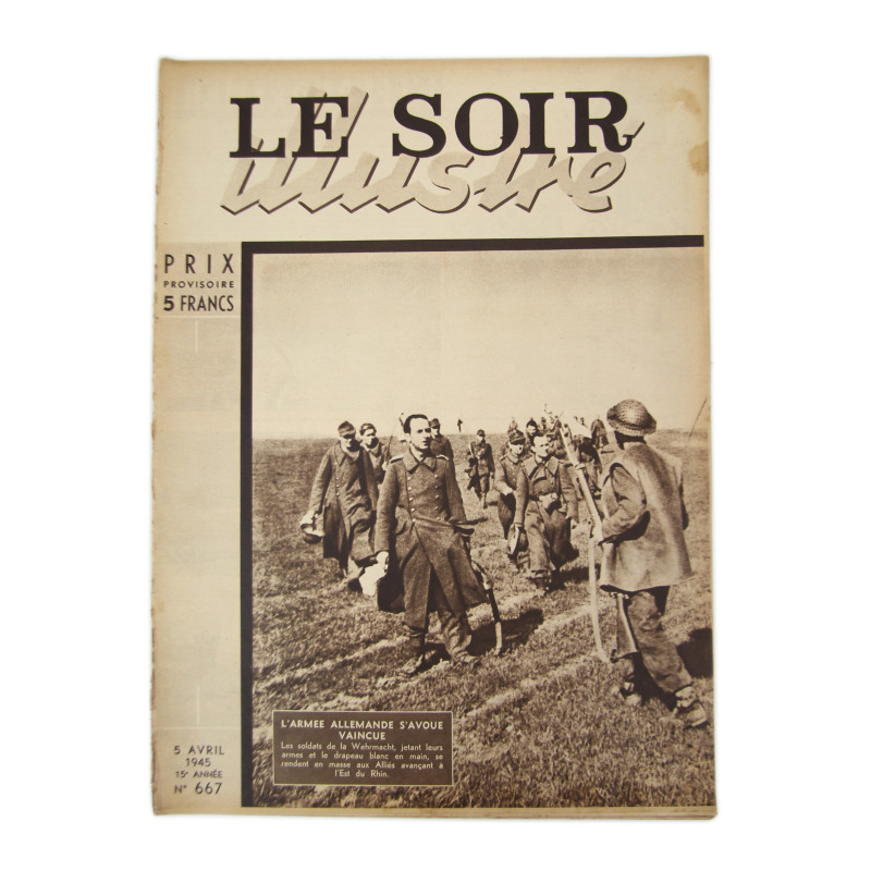 Magazine, Le Soir illustré, 5 avril 1945