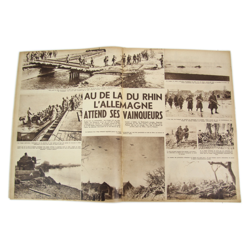 Magazine, Belgian, Le Soir illustré, April 5, 1945