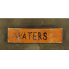 Liner, Helmet M1, Cardboard, Hawley, S/Sgt. Wilson Waters, Fort Bragg Liner, Helmet M1, Cardboard, Hawley, S/Sgt. Wilson Waters, Fort Bragg