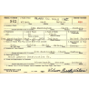 Liner, Helmet M1, Cardboard, Hawley, S/Sgt. Wilson Waters, Fort Bragg Liner, Helmet M1, Cardboard, Hawley, S/Sgt. Wilson Waters, Fort Bragg