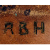 Couteau de combat, MK 2, KA-BAR, OLEAN, N.Y., avec fourreau en cuir, BOYT -43-, Pvt. Robert Hoem