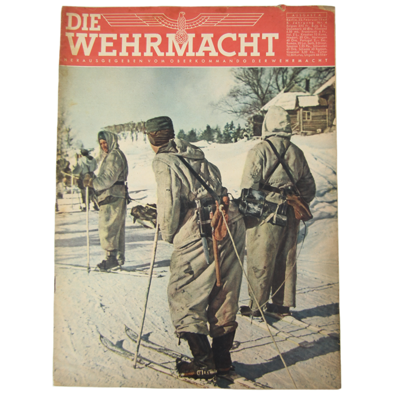 Magazine, Die Wehrmacht, February 23, 1944 Magazine, Die Wehrmacht, February 23, 1944