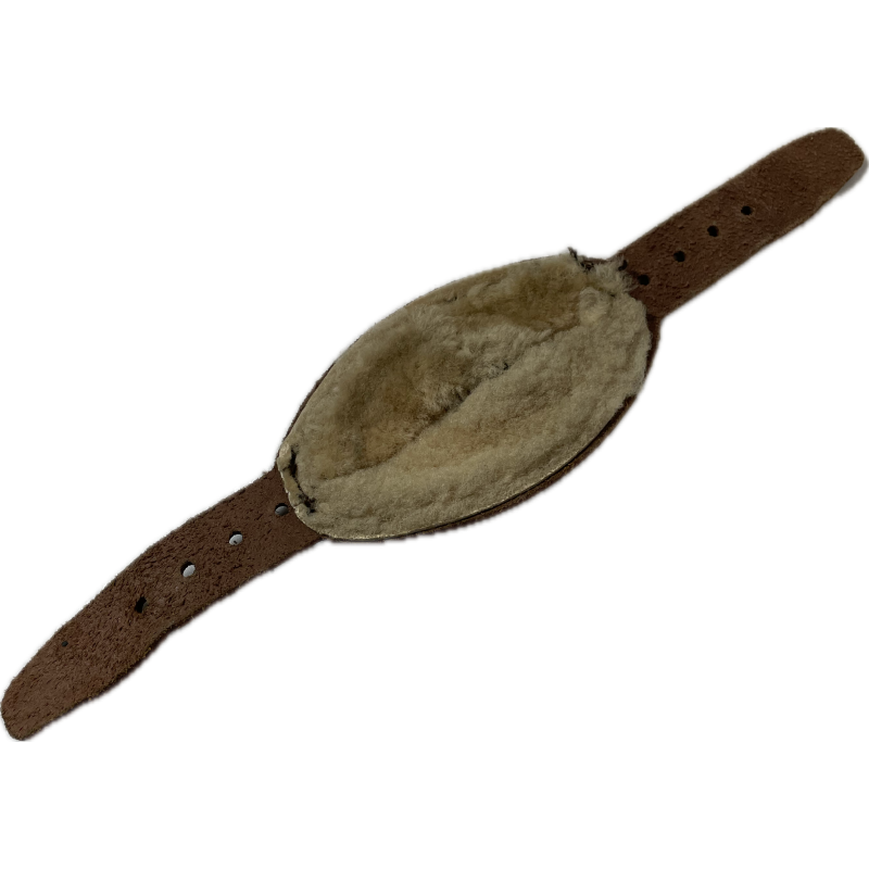 Mentonnière en cuir, bonnet de vol B-5, USAAF