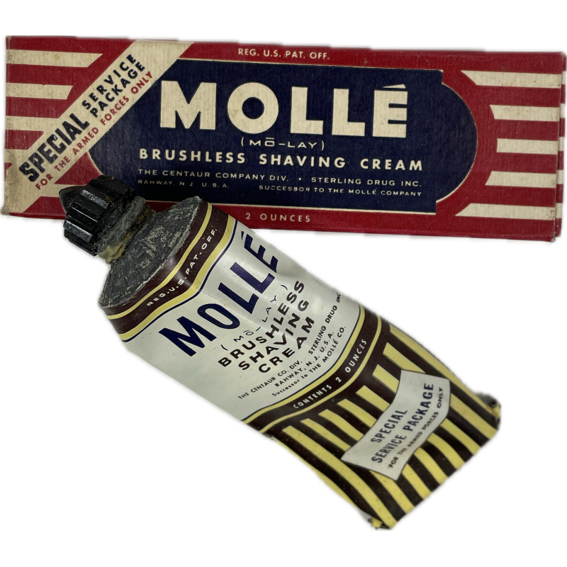 Mousse à raser MOLLÉ, Special Service Package - For The Armed Forces Only