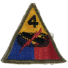 Insigne, 4th Armored Division, Avranches, Bastogne