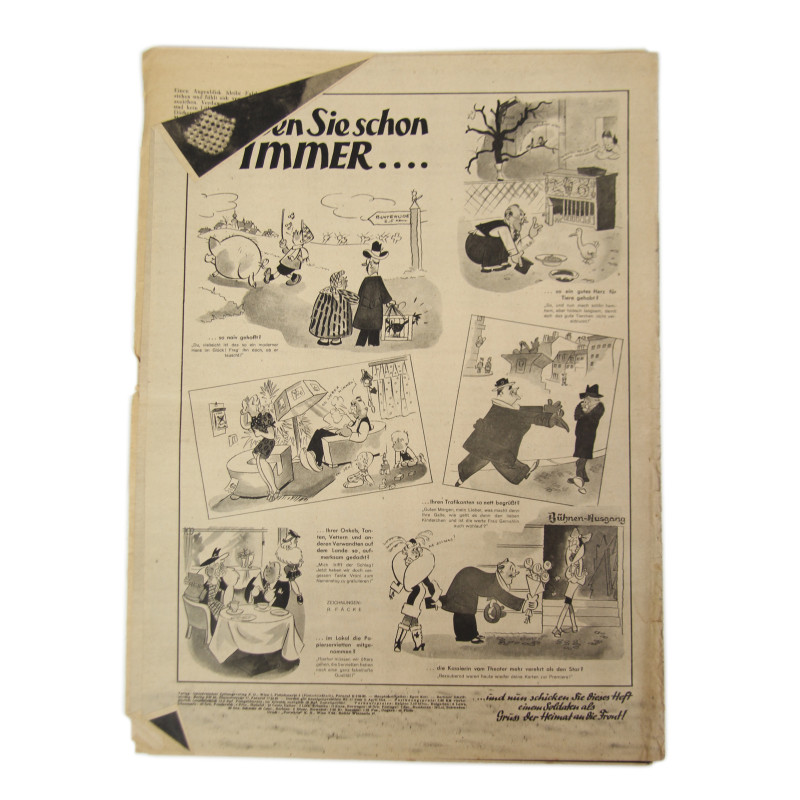 Magazine, Wiener Illustrierte, 14 juin 1944