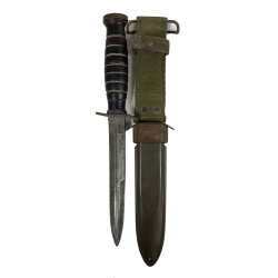 Knife, Trench, USM3, IMPERIAL on Blade, with USM8 Scabbard