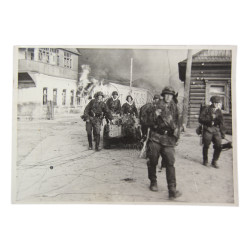 Photographie de presse, 5. ᛋᛋ-Panzerdivision „Wiking“, front de l'Est, 1942