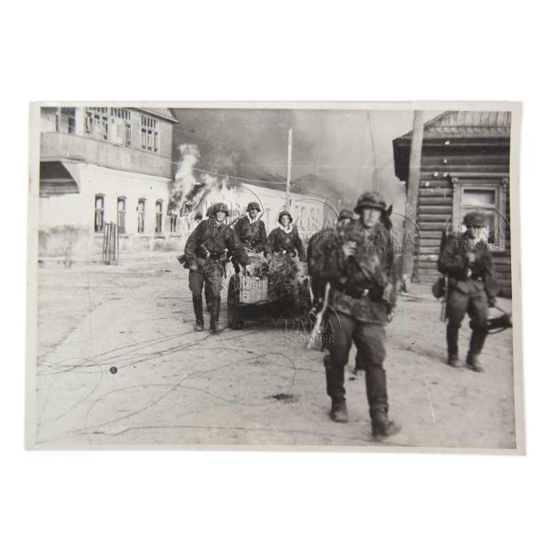 Photographie de presse, 5. ᛋᛋ-Panzerdivision „Wiking“, front de l'Est, 1942