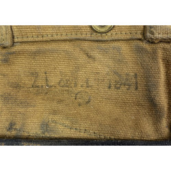 Holster, Web, Revolver, Canadian, Z.L.&T. Ltd. 1941, Painted Black