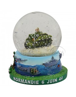 Snow globe, jeep, small