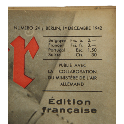 Magazine, Der Adler, December 1st, 1942, French Edition